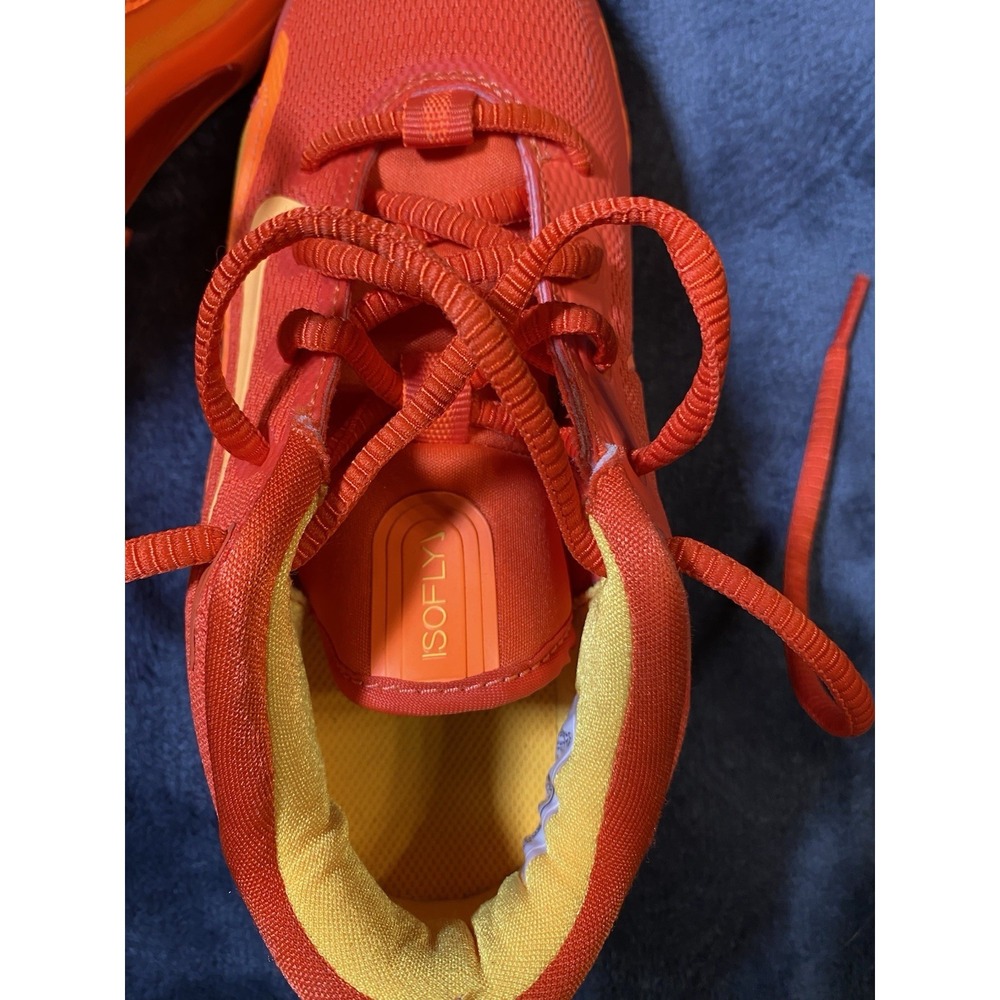 Nike IsoFly GS Team Orange Youth Basketball Shoes Size 2Y FN4384-800 - Picture 5 of 8